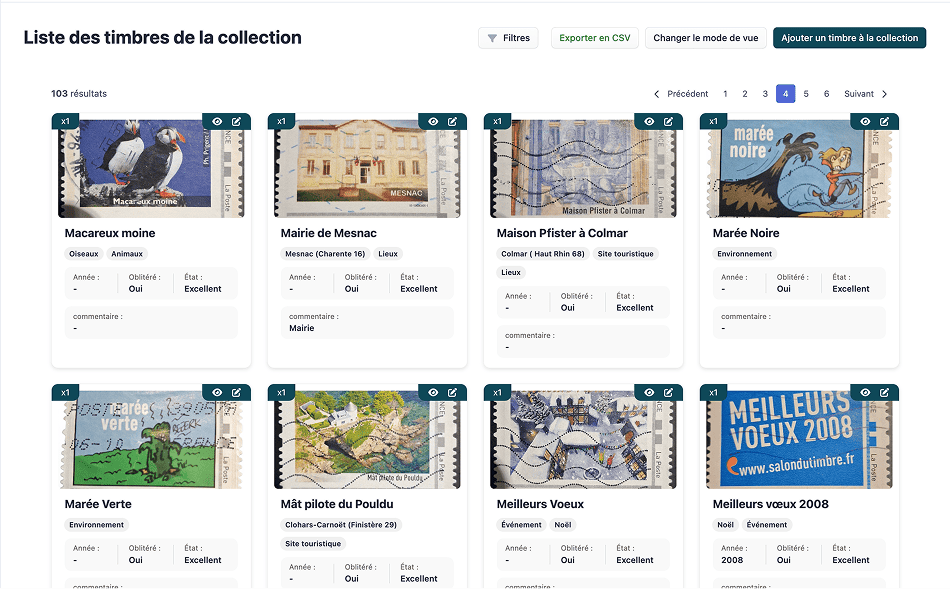 Timbres et philatélie